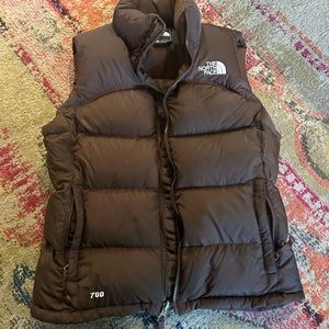 The North Face puffy vest